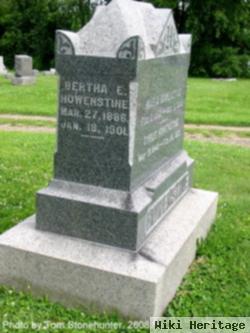 Bertha E Howenstine