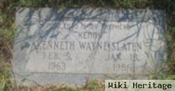 Kenneth Wayne "kenny" Slaten