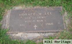 Horace W Lee