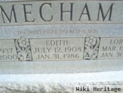 Edith Killian Mecham