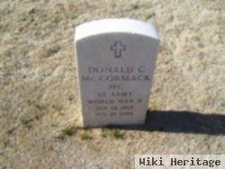 Donald C Mc Cormack