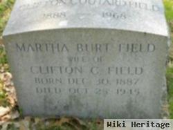 Martha Burt Field