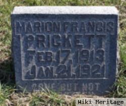 Marion Frances Prickett