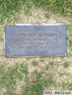 Cpl Arthur M Roberts