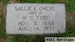 Sallie E. Owens Ford