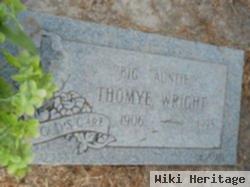 Thomye "big Auntie" Wright