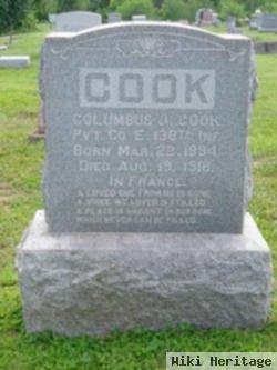 Pvt Columbus J. Cook