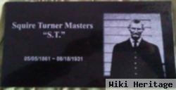 Squire Turner "s.t." Masters