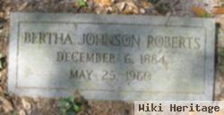 Bertha Johnson Roberts