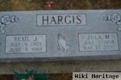 Zola M Hargis