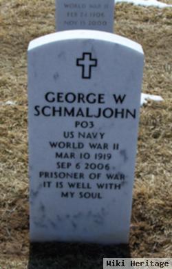 George W Schmaljohn