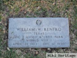 William W Renfro