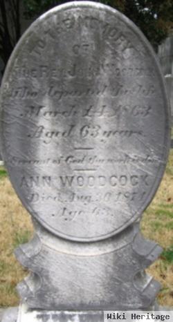 Rev John Woodcock