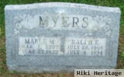 Ralph E. "jake" Myers