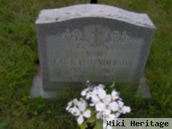 Cara Ethel Robinson Henderson