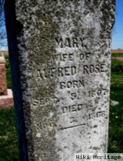 Mary Morrison Rose