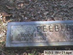 Mary Ethel Peebles