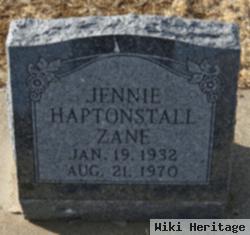 Jennie Haptonstall Zane