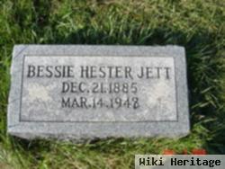 Elizabeth "bessie" Hester Jett