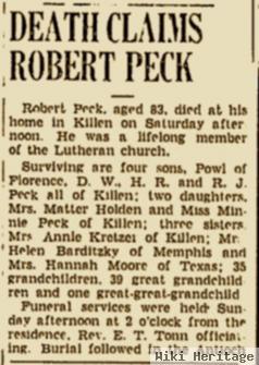 Robert Peck