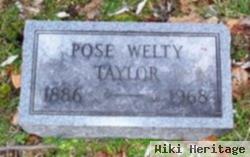 Pose Welty Taylor