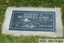 Harold E Sutherland