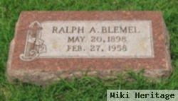 Ralph A. Blemel