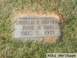 Charles Pinkney "charlie" Hefner