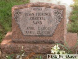 Susan Florence Crabtree Vann