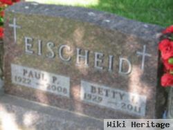 Elizabeth Inez "betty" Lux Eischeid