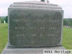 Timothy Frye Barr