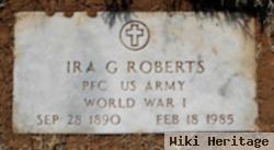 Ira G Roberts