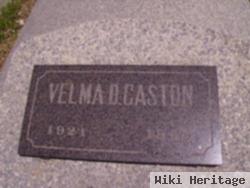 Velma Darlene Wallingford Gaston