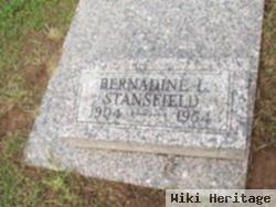 Bernadine L Stansfield