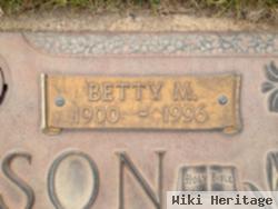 Betty M. Carlson
