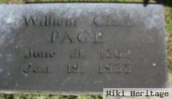 William Clark Page