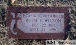 Ruth E. Wilson
