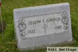 Joseph Thomas "joe" Girdich, Jr