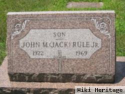 John M "jack" Rule, Jr