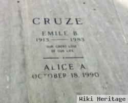 Emile B Cruze