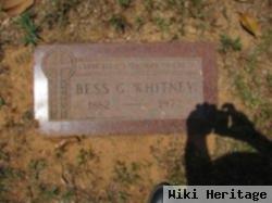 Bess G Whitney