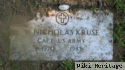 Capt W Nicholas Kruse