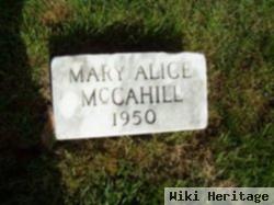 Mary Alice Mccahill