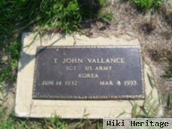 T. John Vallance