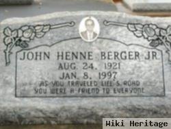 John Henne Berger, Jr