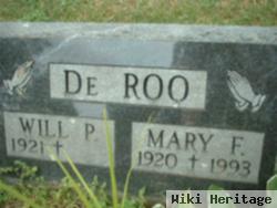 Mary F Deroo