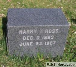 Harry T Ross