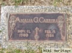 Amalia G Carrera