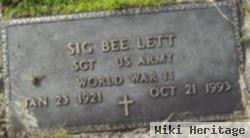 Sgt Sig Bee Lett