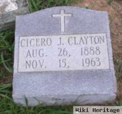 Cicero J Clayton